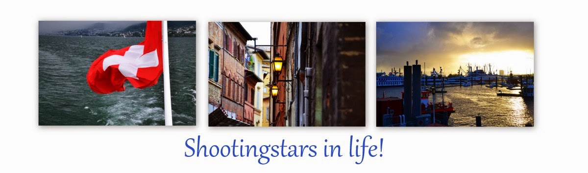 Shooting stars in life