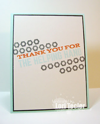 Thanks for the Helping Hand card-designed by Lori Tecler/Inking Aloud-stamps from My Favorite Things Thanks for the Helping Hand card-designed by Lori Tecler/Inking Aloud-stamps from My Favorite Things