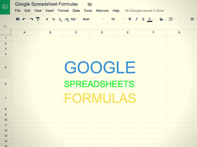 List of 15 Useful Google Spreadsheet Formulas and Functions You Must Know