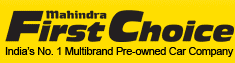 Mahindra First Choice car franchise logo