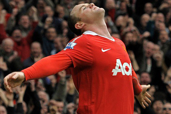 Wayne Rooney Striker Manchester United