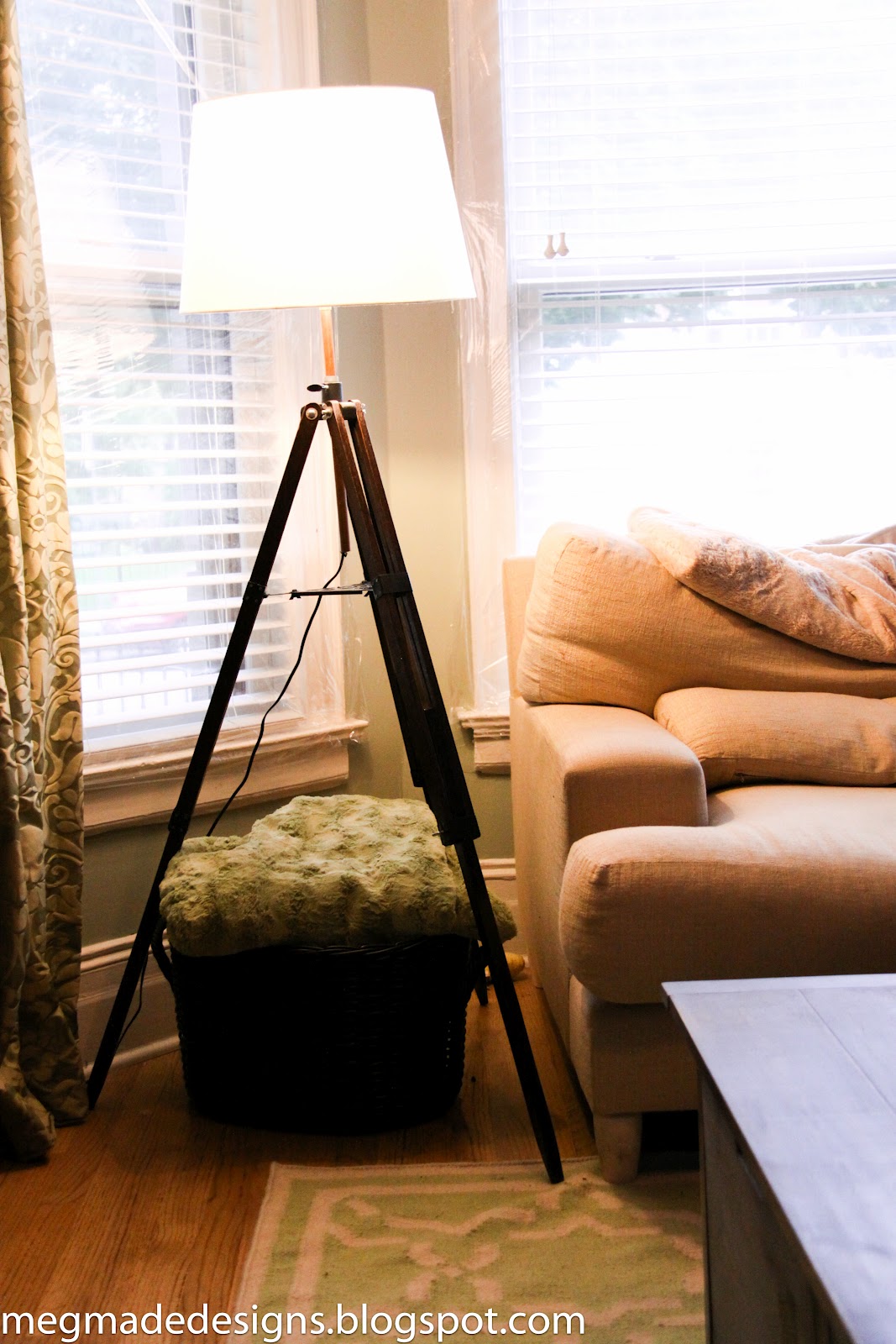 DIY Tripod Lamp MegMade