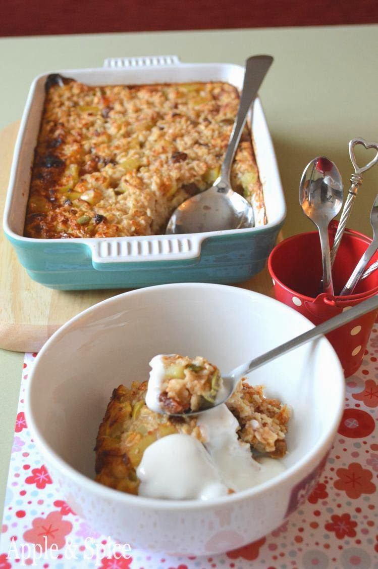 Apple & Spice Apple & Spice Baked Breakfast Porridge