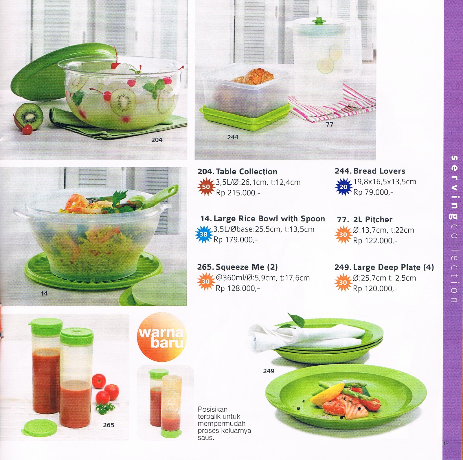 Katalog Reguler Terbaru Tupperware Edisi November 2012