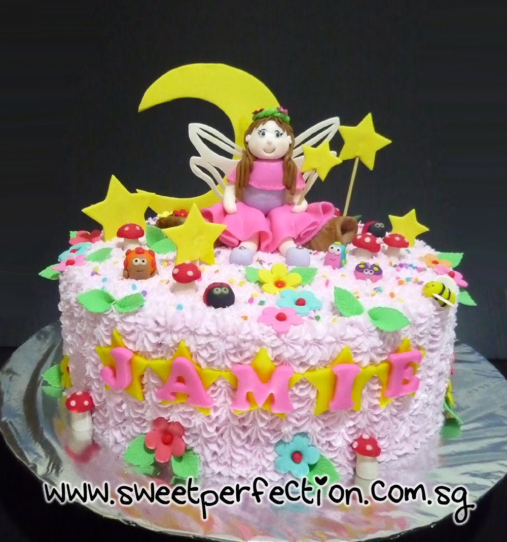 Sweet Perfection Cakes Gallery: Code F&P02 - Happy Birthday Jamie