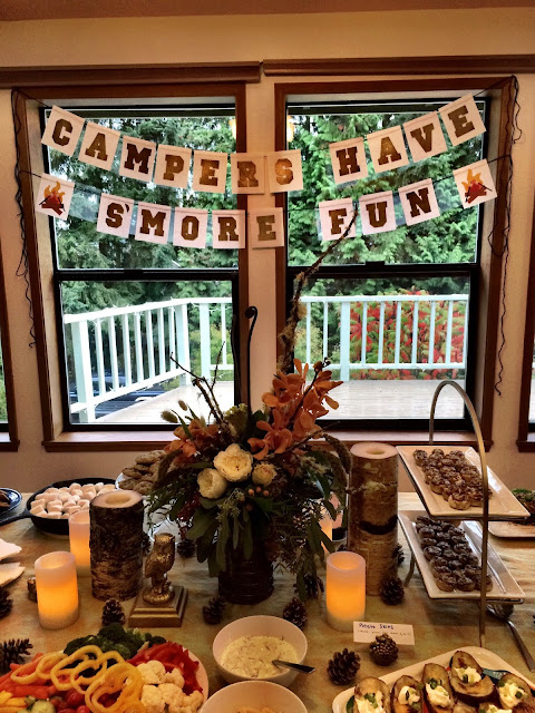 Camping themed bridal shower Camping themed bridal shower