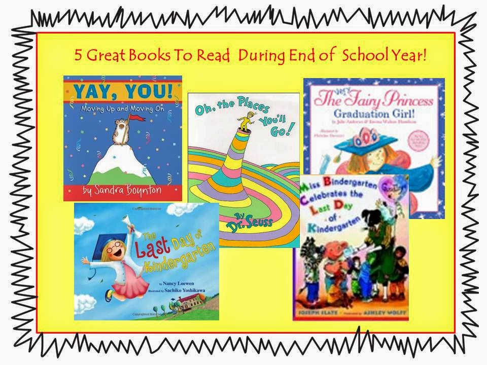Spoonfuls of Kindergarten: Books For End Of School Year