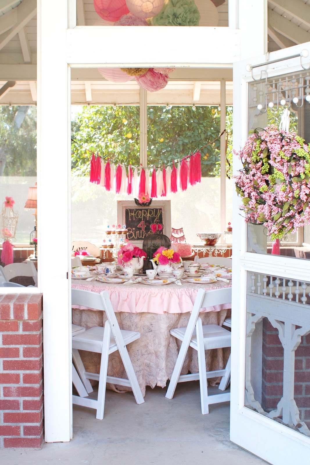Garden Tea Party Baby Shower Ideas garden tea party bridal shower Garden Tea Party Garden Tea Party Baby Shower Ideas garden baby shower with so many darling ideas via karas party ideas karaspartyideascom Garden Tea Party