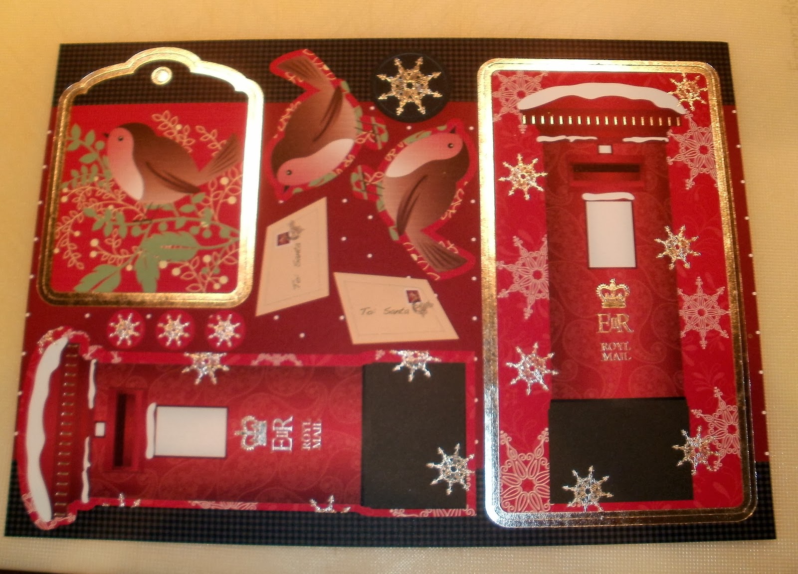 Onions and Paper: A Christmas Post Box