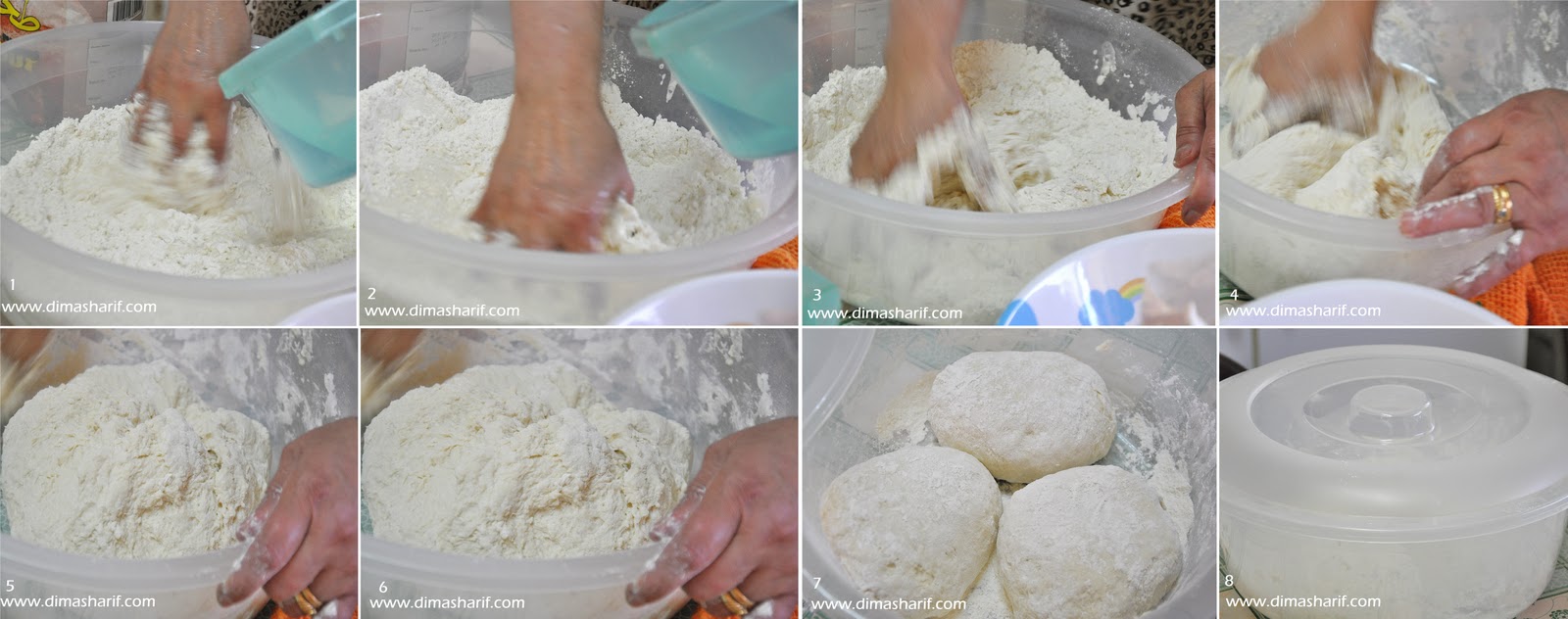 making dough