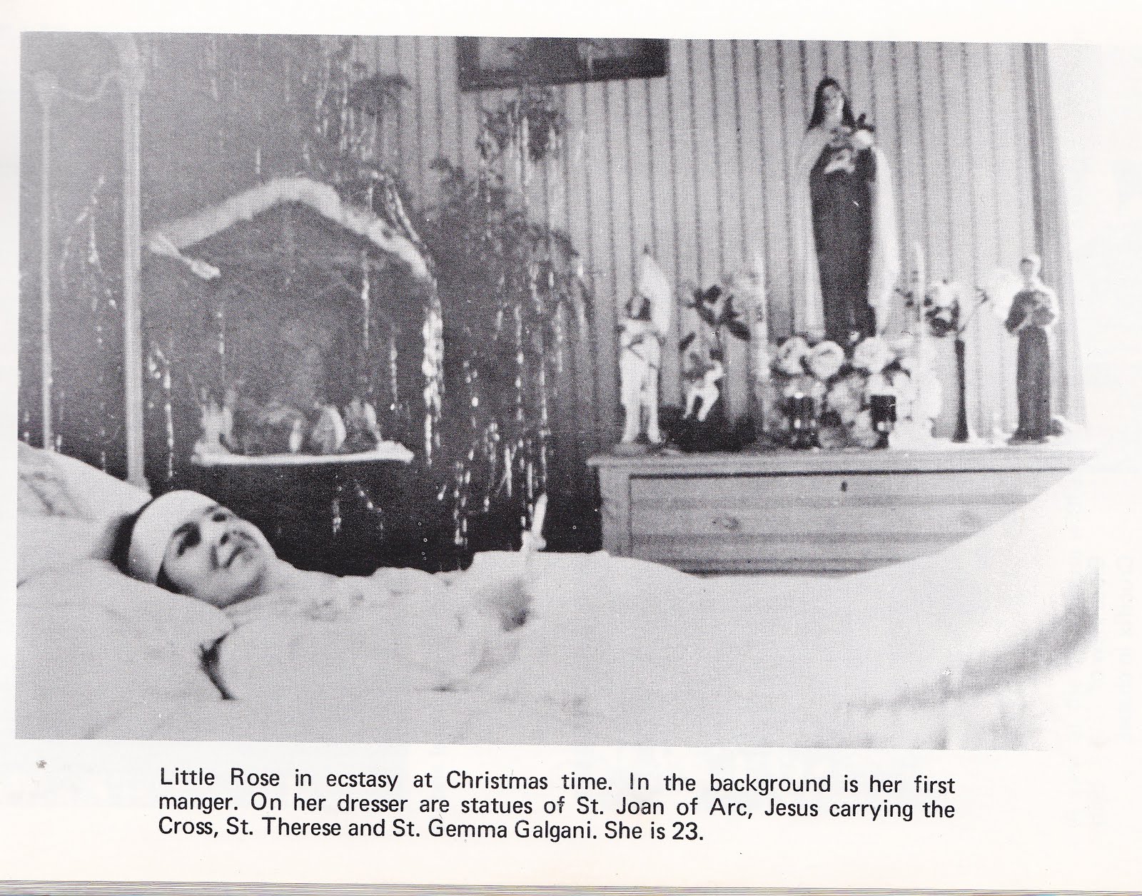 St Gemma Galgani Little Rose Ferron and her devotion to Saint Gemma