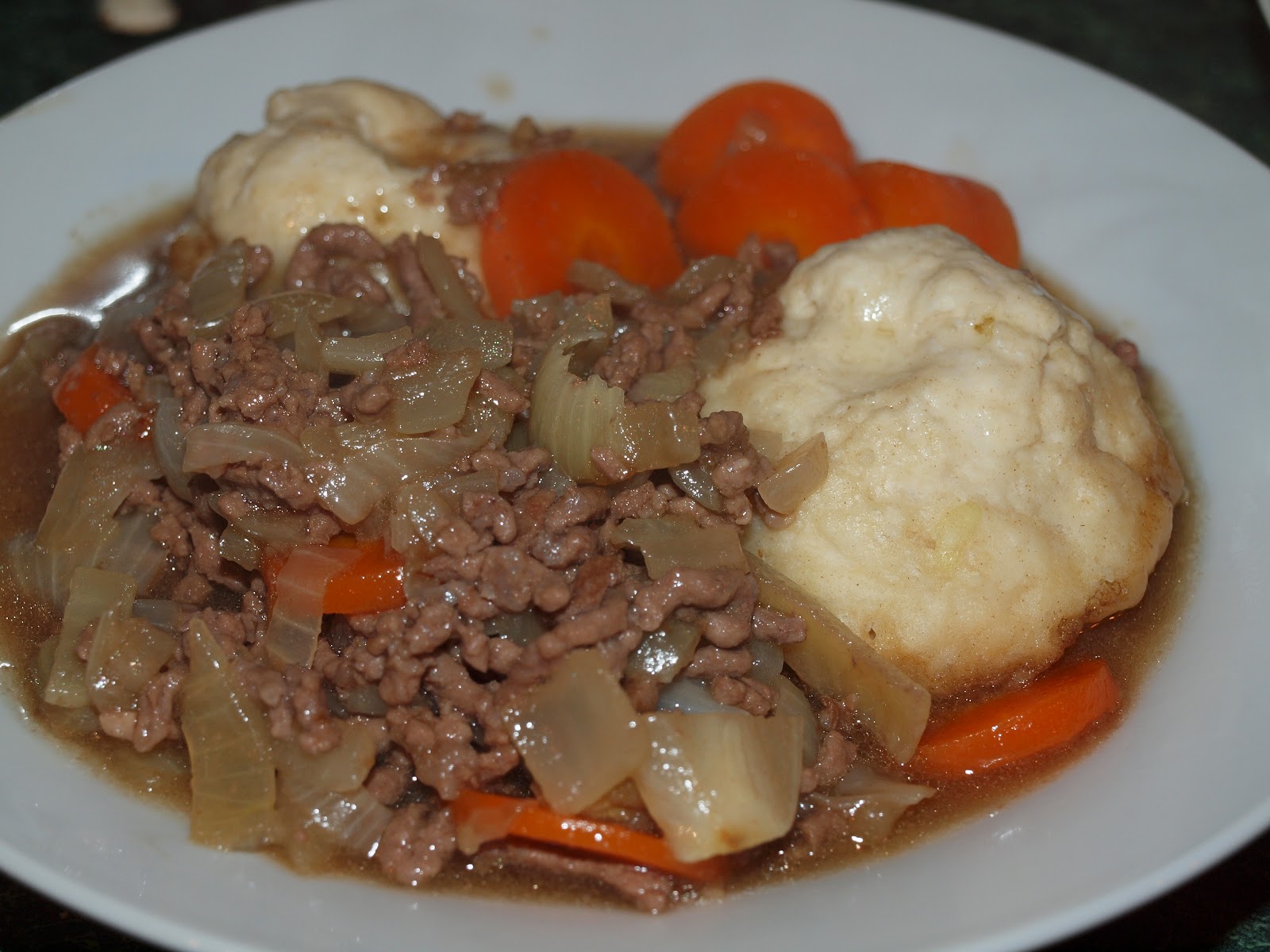 Jen's Place Kids Can Cook Mince & Dumplings