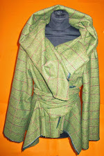 Versatile Wrap Harris tweed wrap jacket