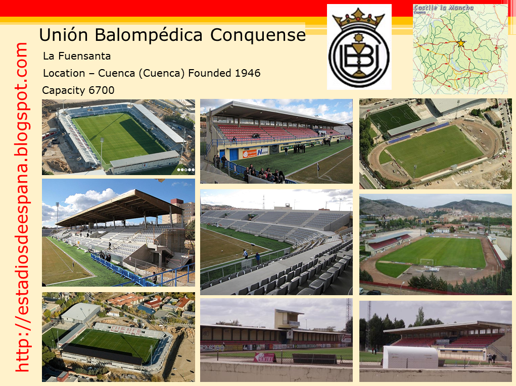 Estadios de Fútbol en España Cuenca La Fuensanta