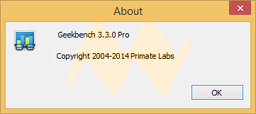 Geekbench 3.3.0 Pro Geekbench 3.3.0 Pro