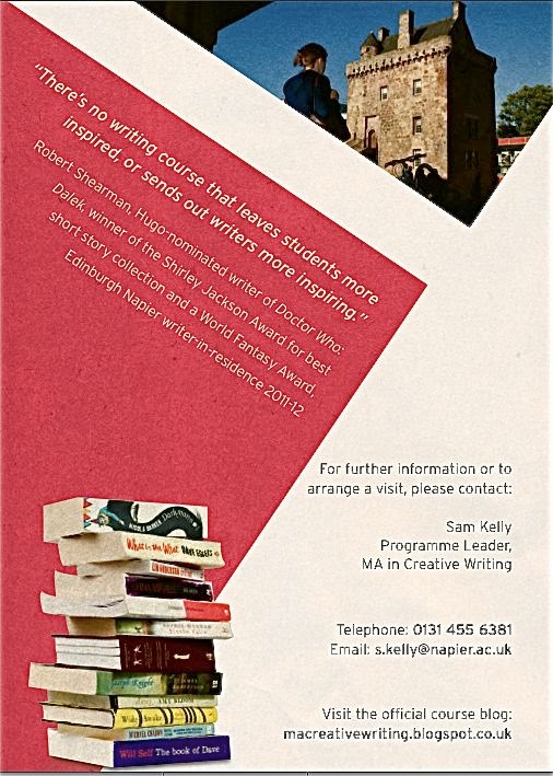 Creative writing edinburgh image