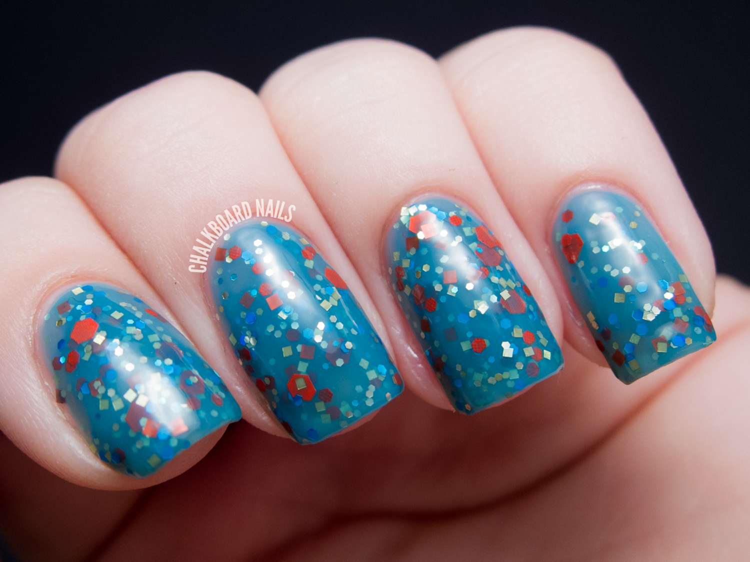 Happy Hands Nail Polish Beachy Keen Collection Chalkboard Nails