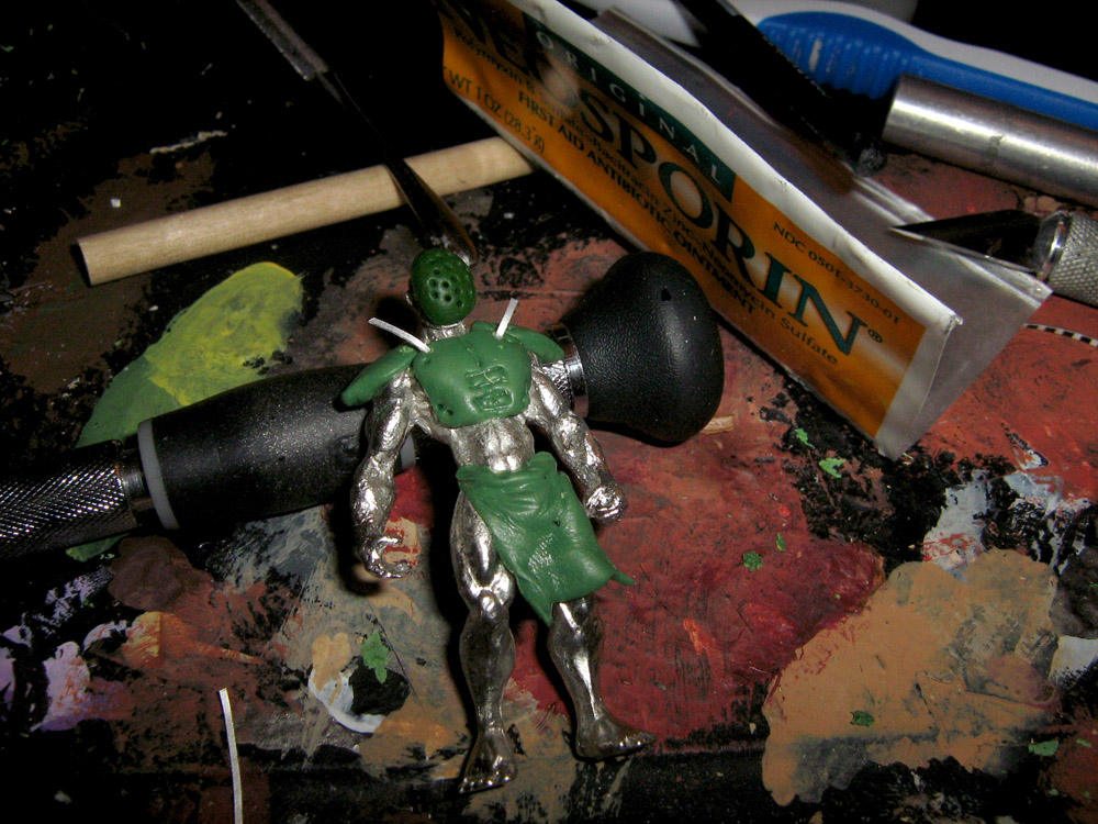 Carmen's Fun Painty Time 54mm Qwik Strapping man