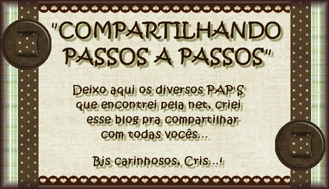 "Compartilhando passo a passos"