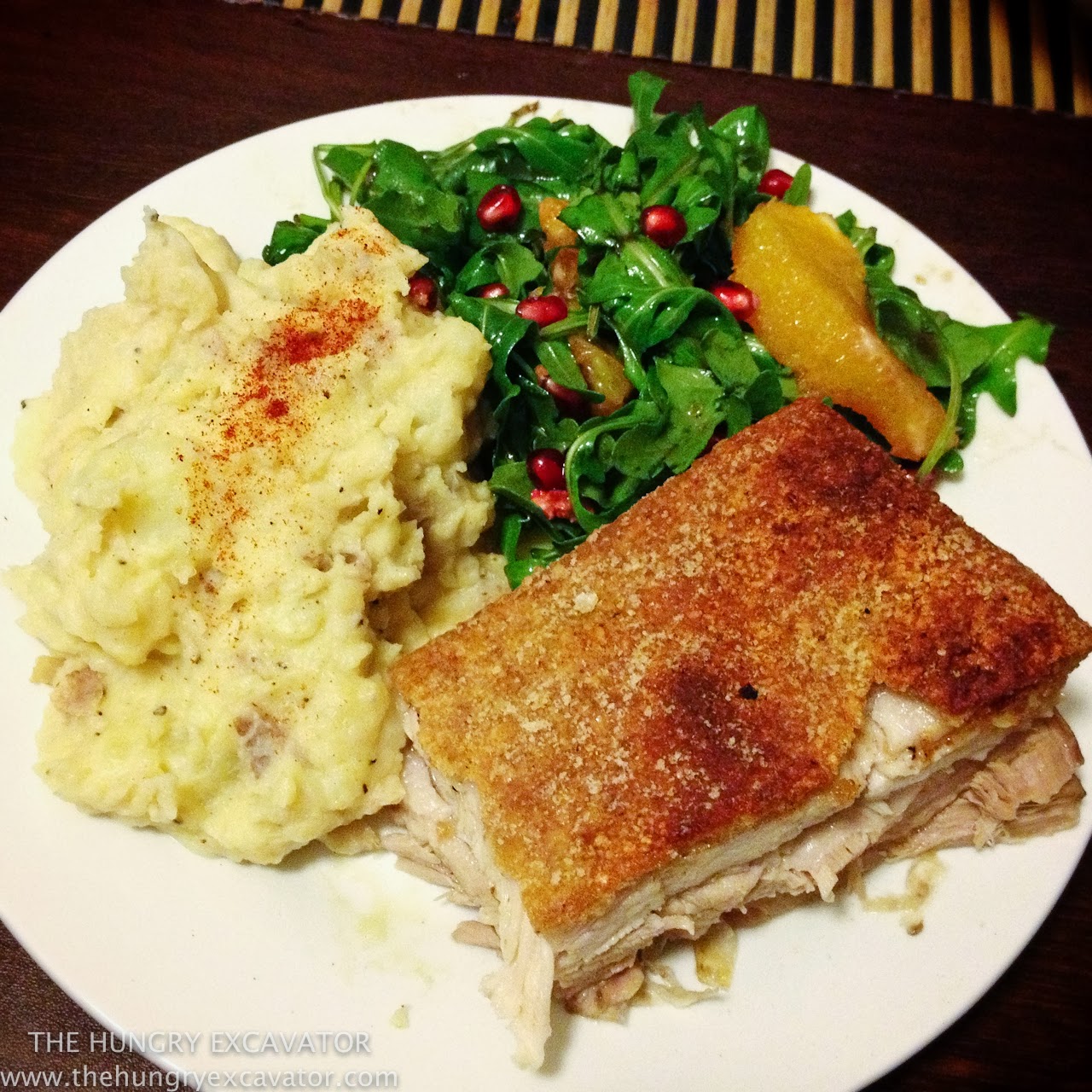 The Hungry Excavator Easy Roast Pork In Milk With Crackling Recipe