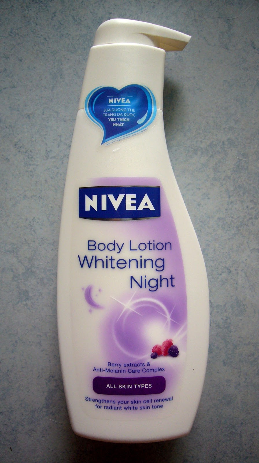 Sleepy Lah Nivea Whitening Night Body Lotion