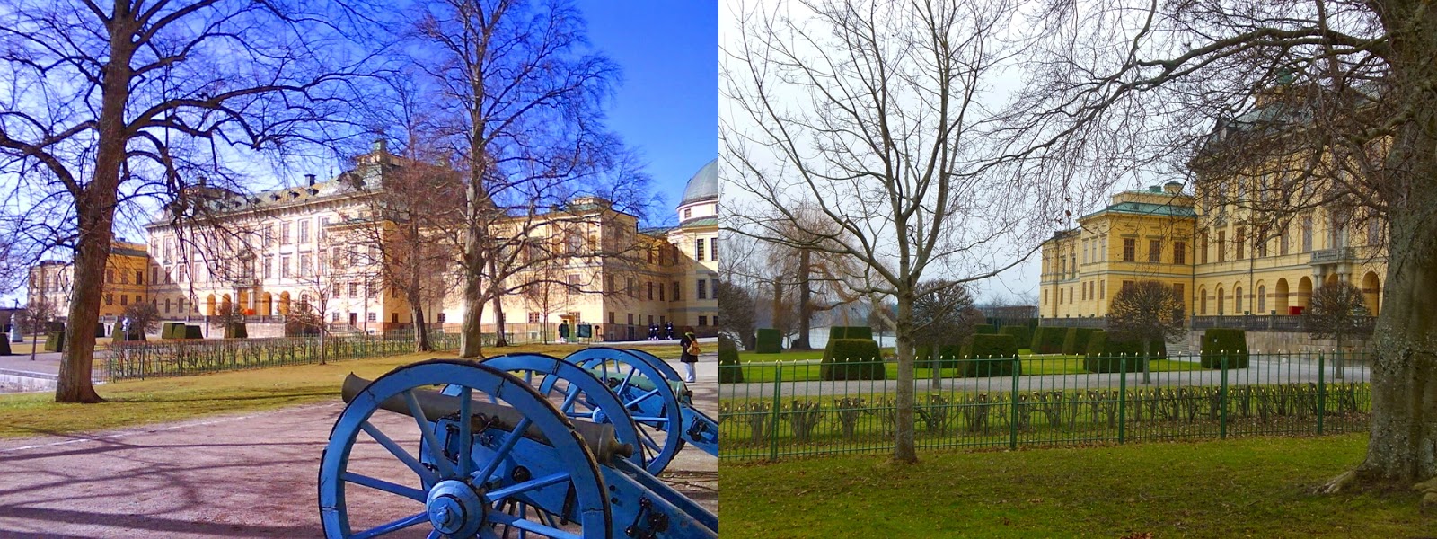 drottningholm castle stockholm summer winter