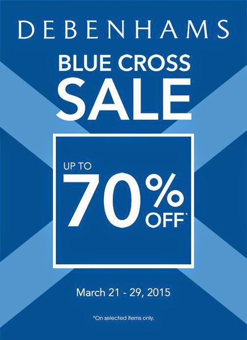 debenhams ph is having a blue cross sale on march 21 to 29 2015