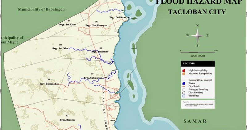Cabalawan Tacloban City Map Leomap: Map Of Tacloban City(Eastern Visayas)