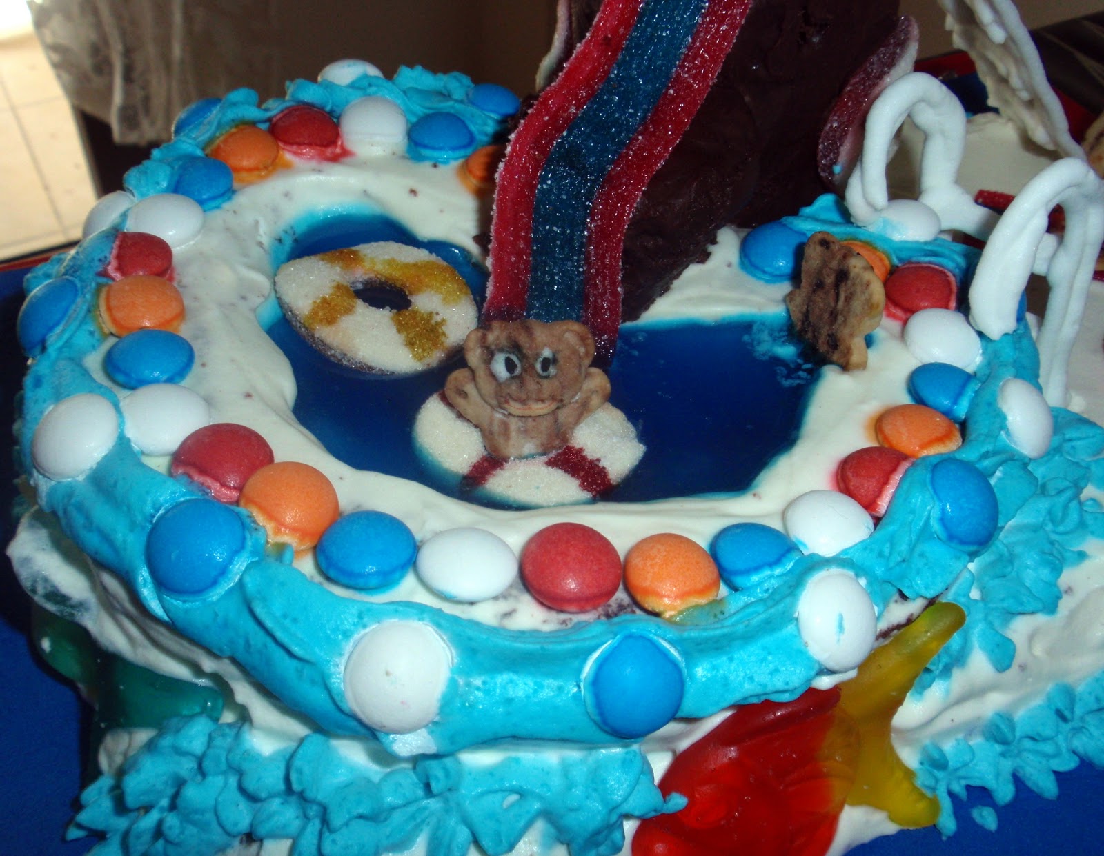 Everybunny Loves Food Water Park Cake
