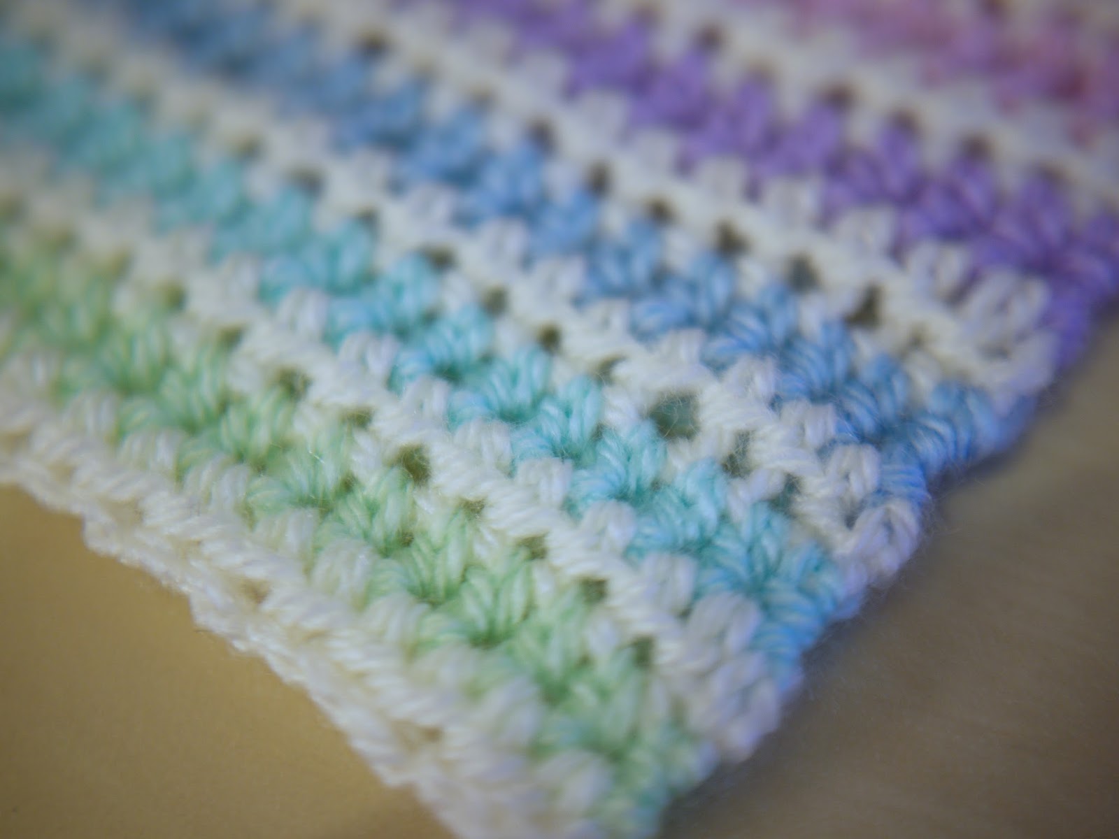 Half Treble/Half Double stripe crochet pattern Bella Coco by SarahJayne