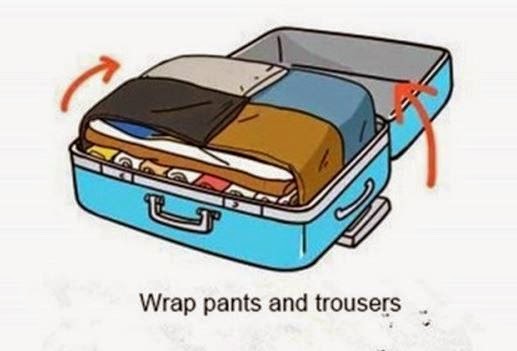 proper ways of storing luggage