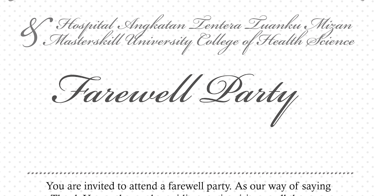 thebigtree invitation card farewell party invitation card of farewell party