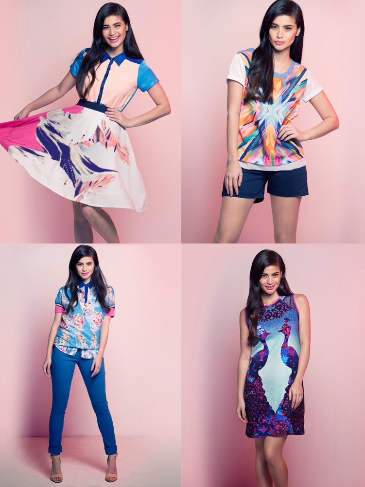 Anne Curtis in Plains & Prints Spring Summer 2014 Collections