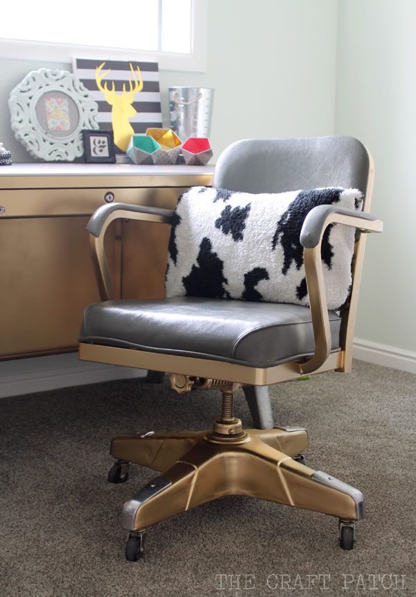 the craft patch: vintage tanker desk makeover the craft patch: vintage tanker desk makeover