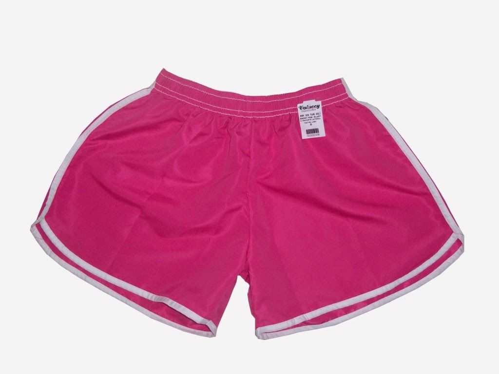 short tactel plus size feminino