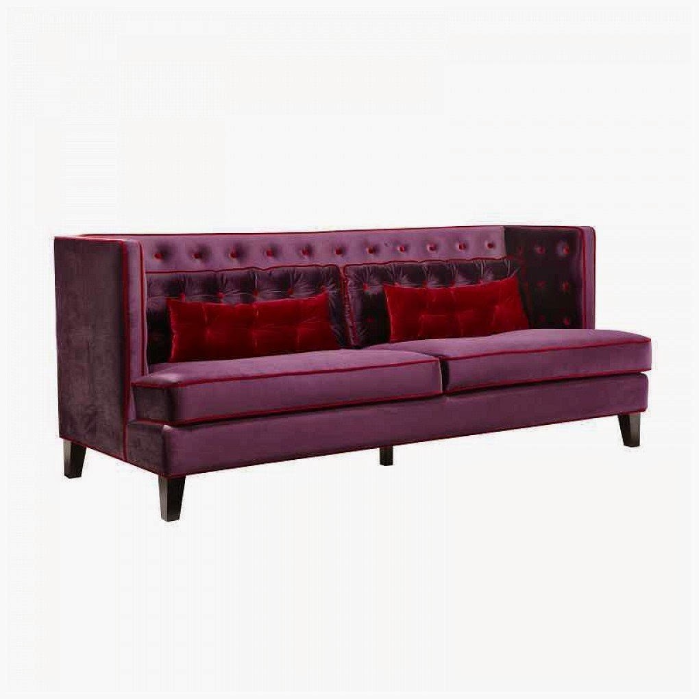 red couch red velvet couch