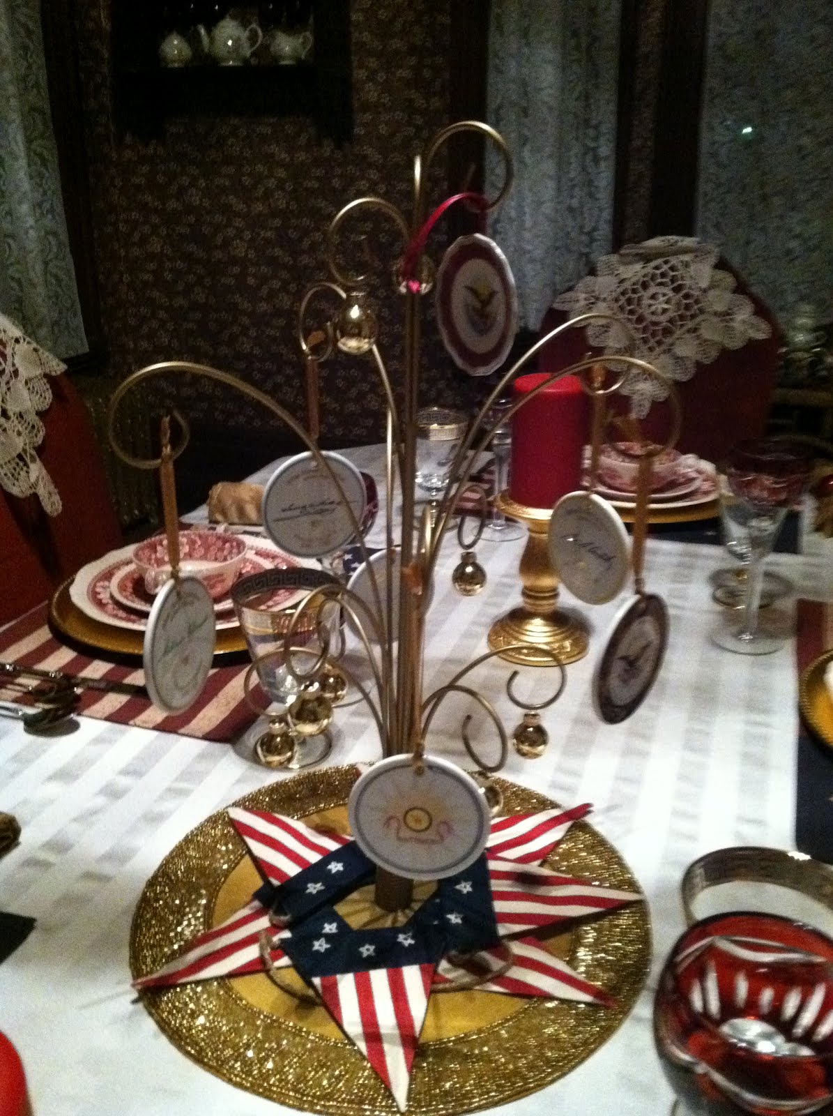 Carolinajewel S Table White House China For Presidents Day