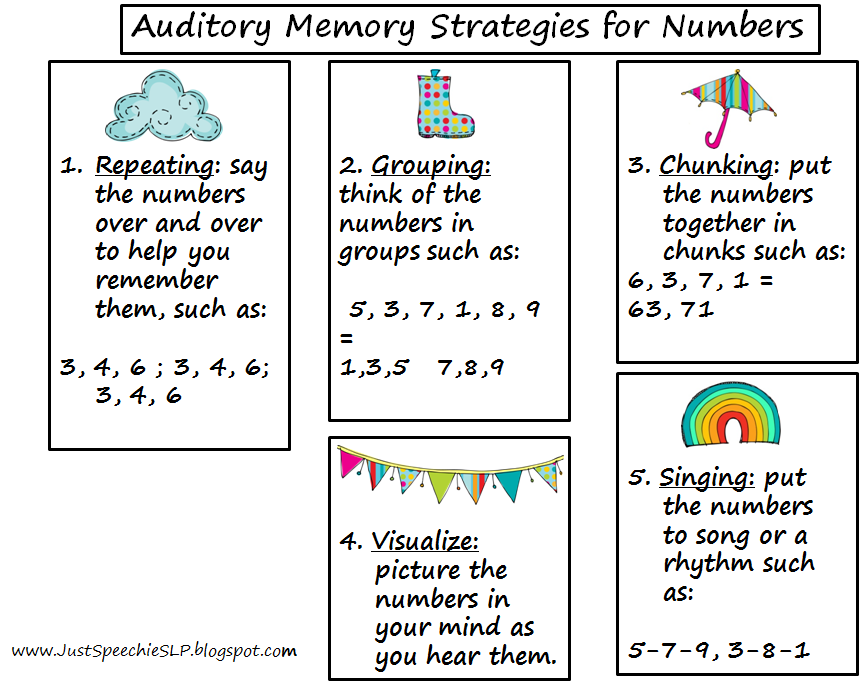 Printables Auditory Memory Worksheets just speechie slp springtime auditory working memory complete packet heres a peek at some of the games and 200 cards