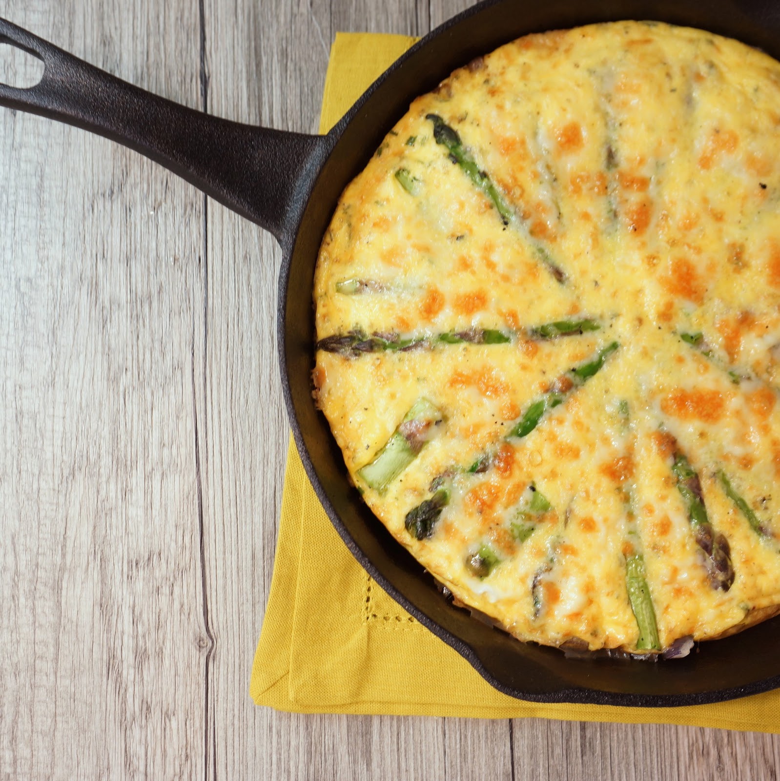 Asparagus Frittata total time 30 minutes Alley's Recipe Book