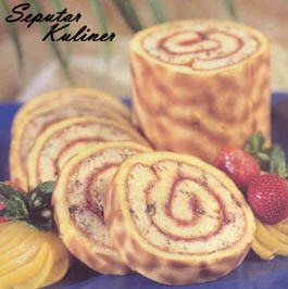 Resep dan Cara Membuat Tiger Roll Cake Resep dan Cara Membuat Tiger Roll Cake