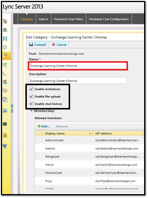 create a persistent chat room lync 2013 create a persistent chat room lync 2013