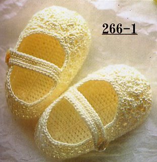 Patrón de Zapatitos de bebe