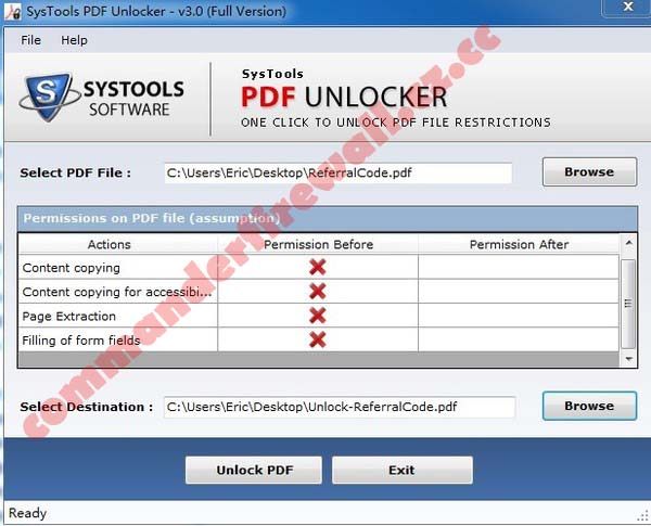 free systools pdf unlocker v3.1 full crack