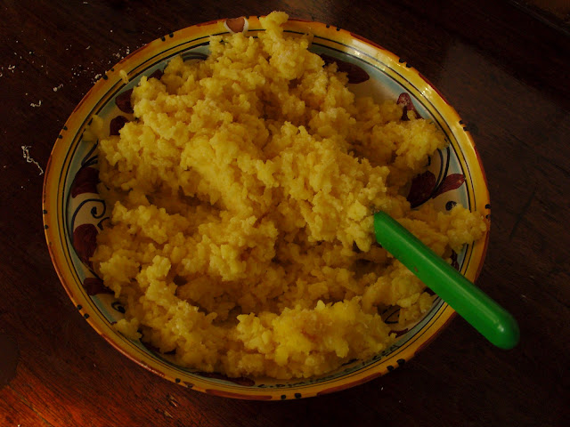 Risotto rice for homemade arancini