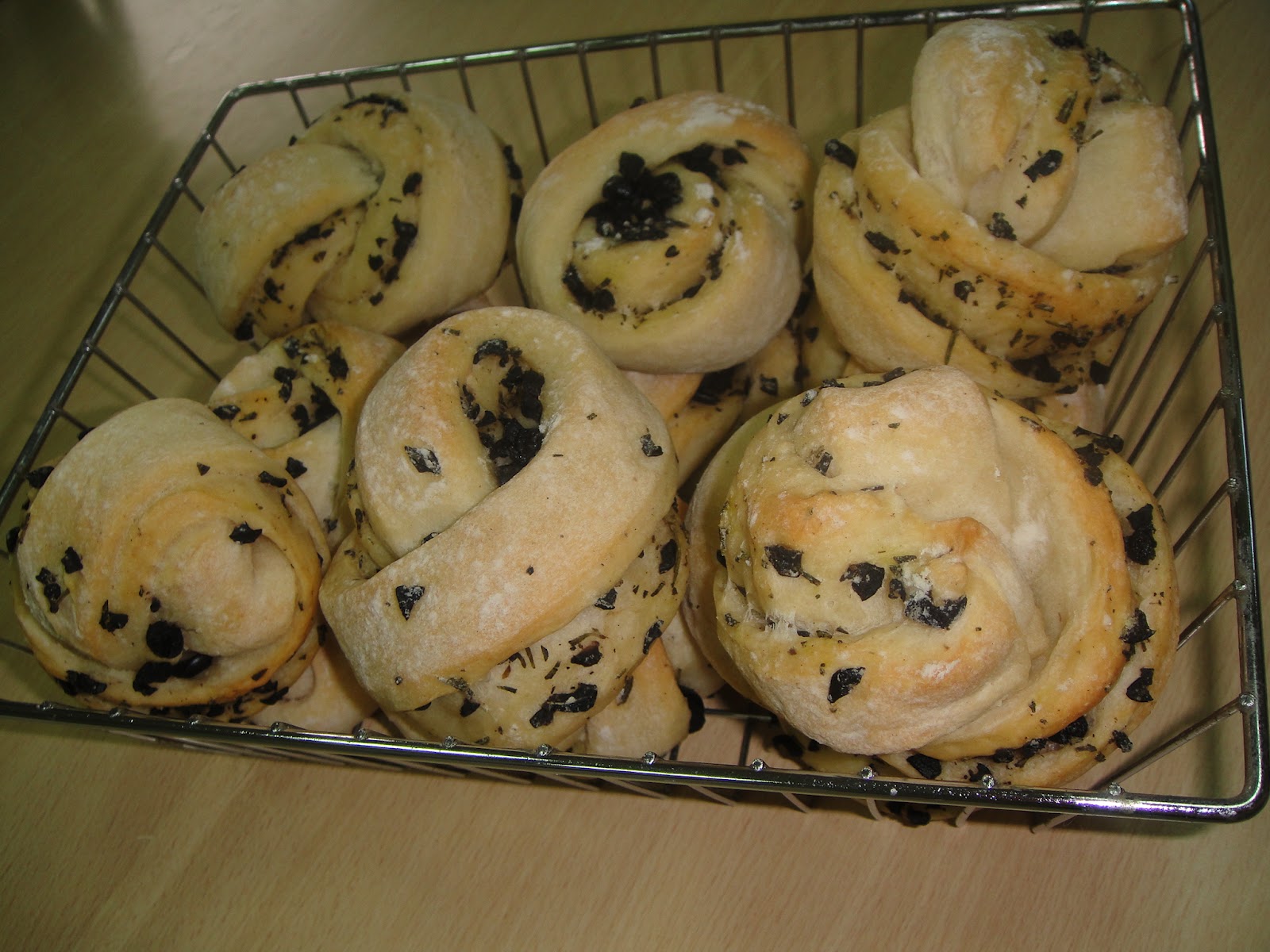Maryam's Culinary Wonders 32. Rosemary Olive Knots