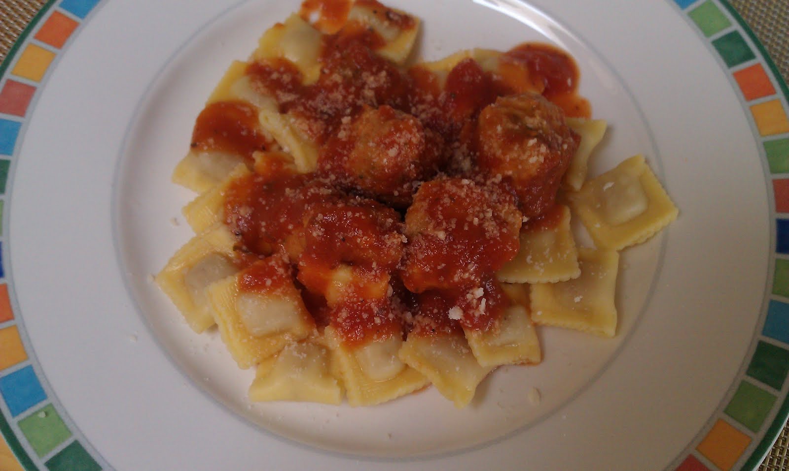 Ravioli And Meatballs