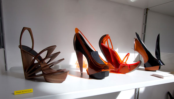 Laser Cut Shoes White Laser Cut Shoes White