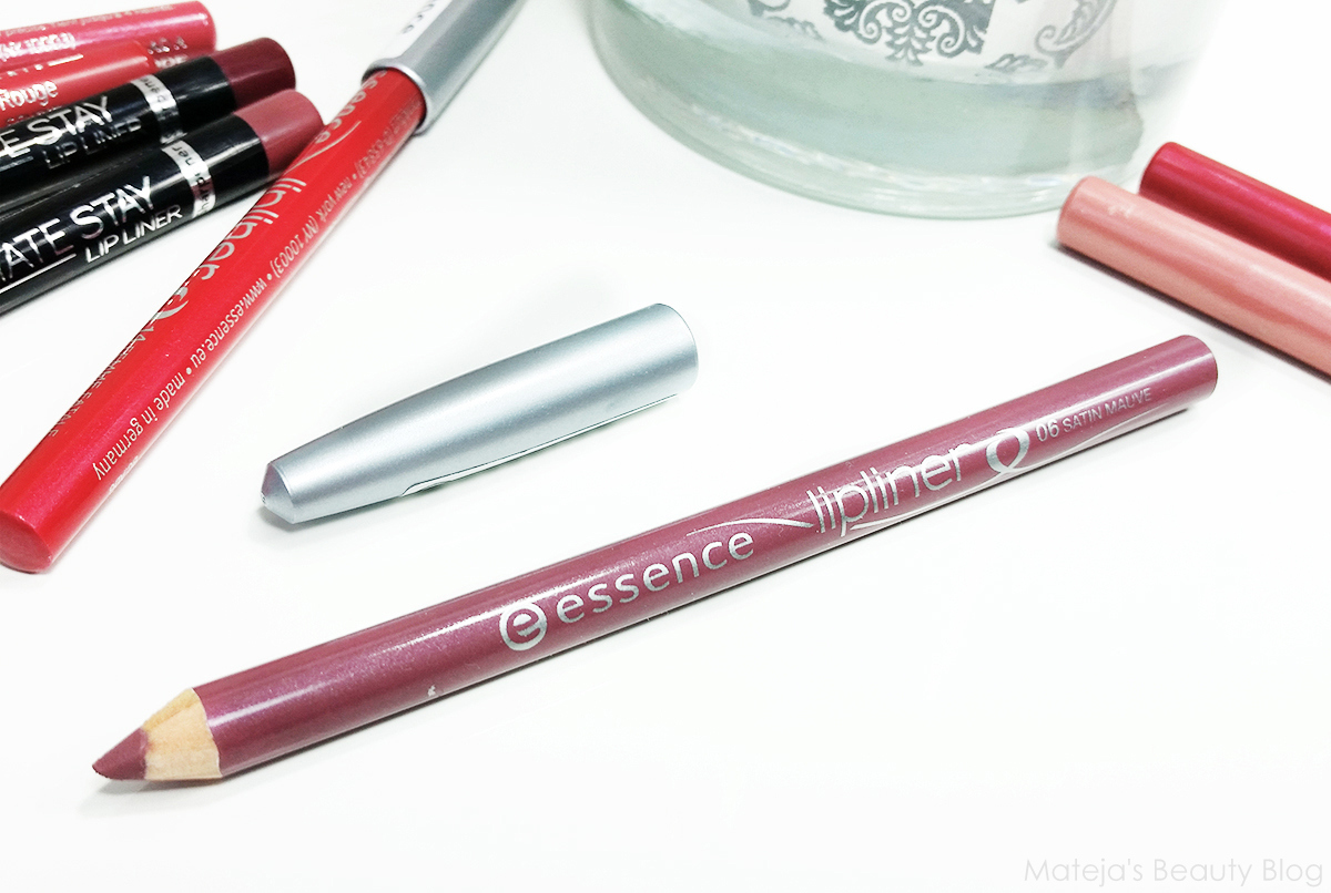 Essence Lip Liner 06 Satin Mauve Mateja's Beauty Blog