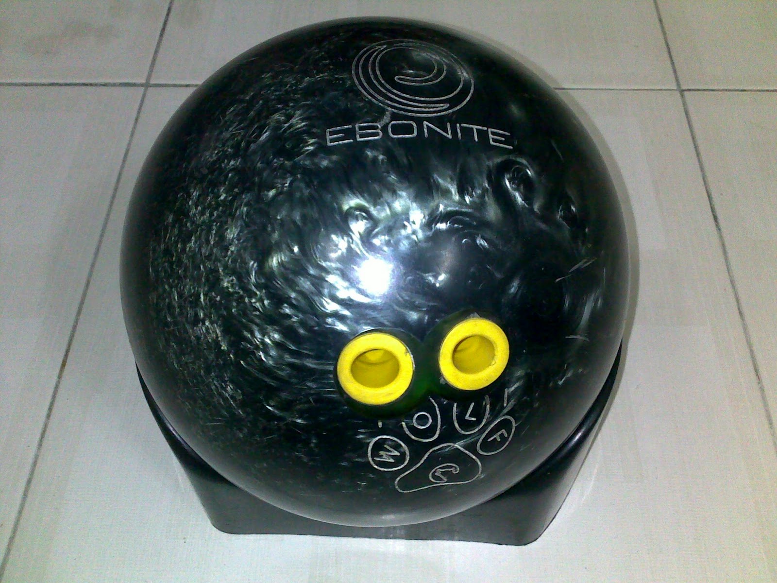 KEDAI BOWLING ONLINE Bowling Ball ebonite WOLF 13 LBS==