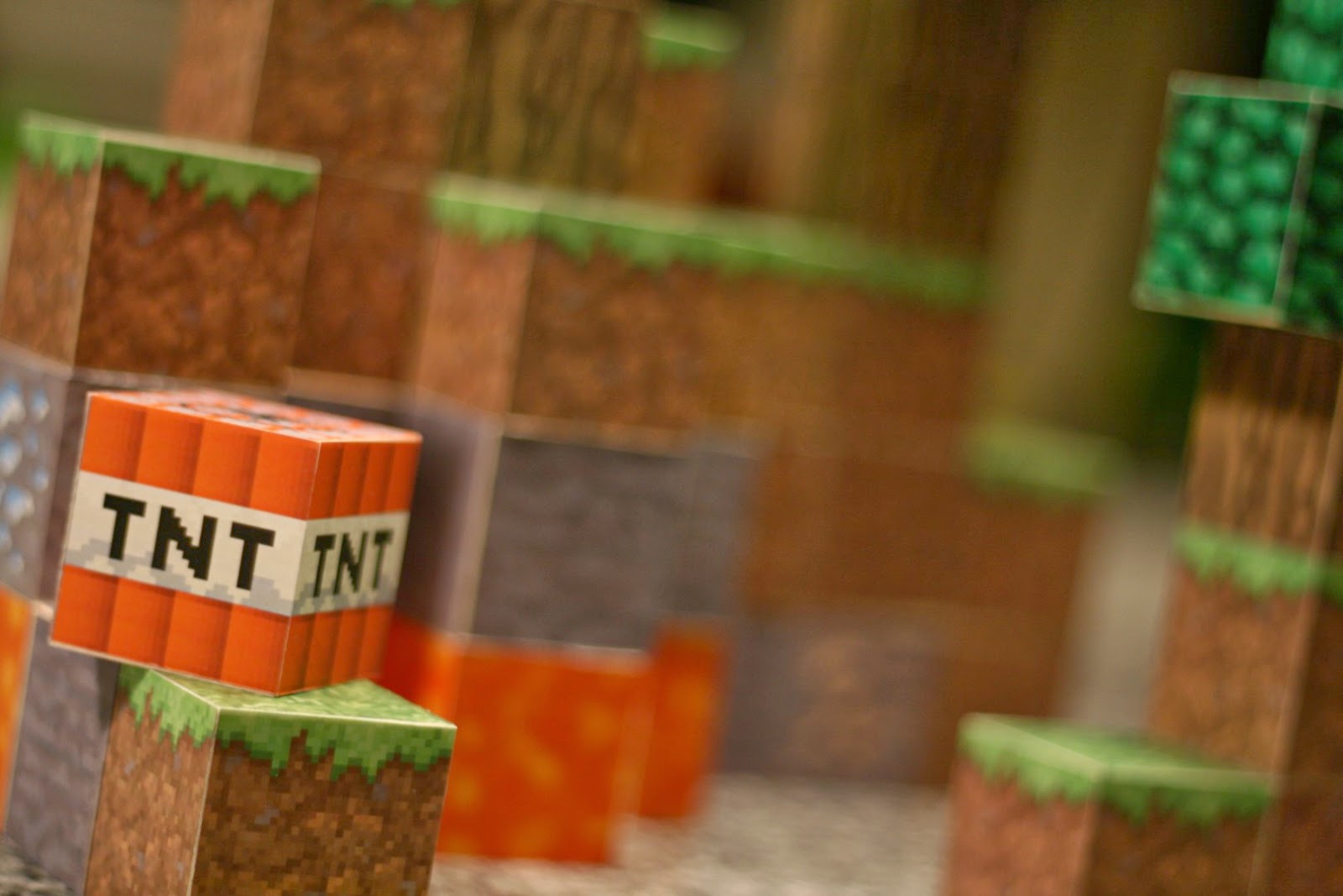 Life of Gregory D DIY Wood Minecraft Blocks